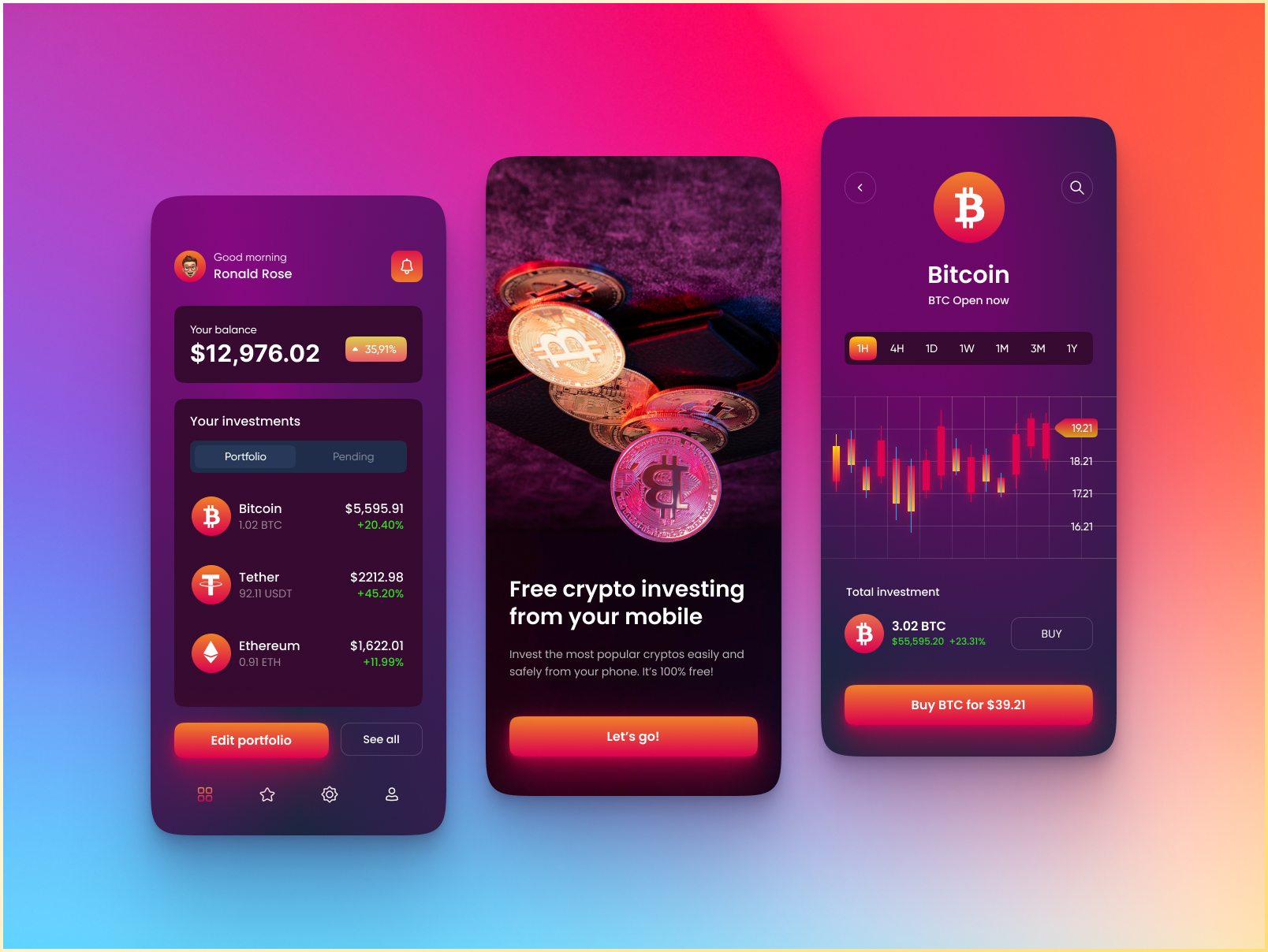 Digital Currency Mobile App